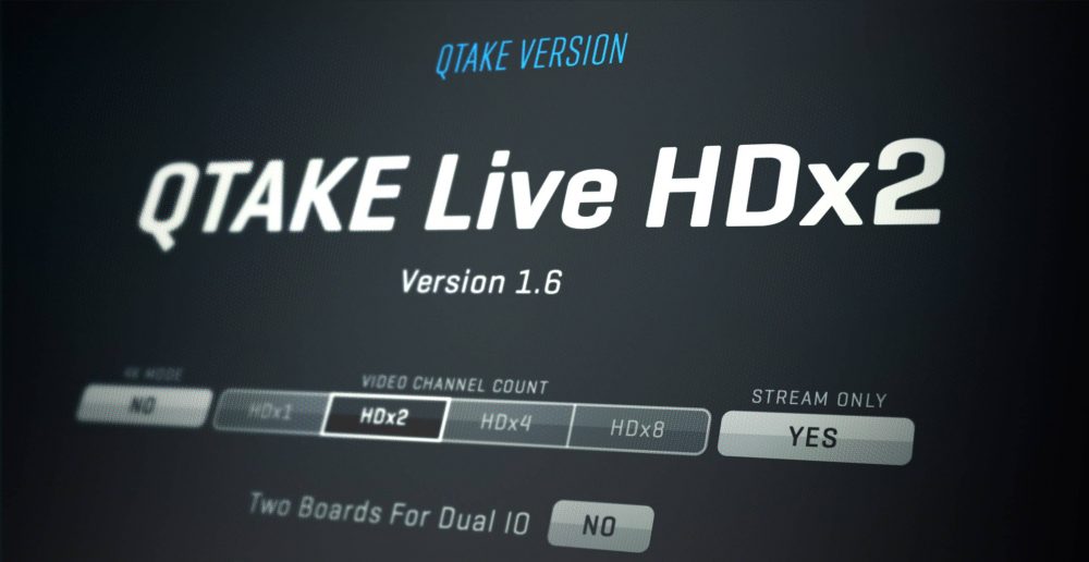 QTAKE Live banner