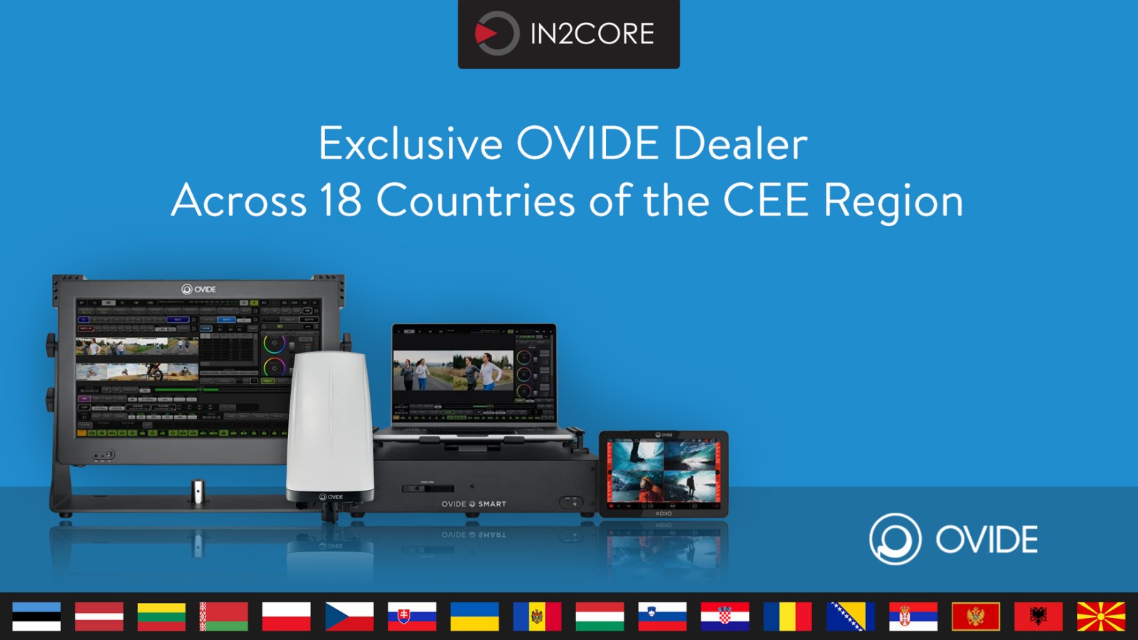 IN2ORE Ovide Reseller Banner