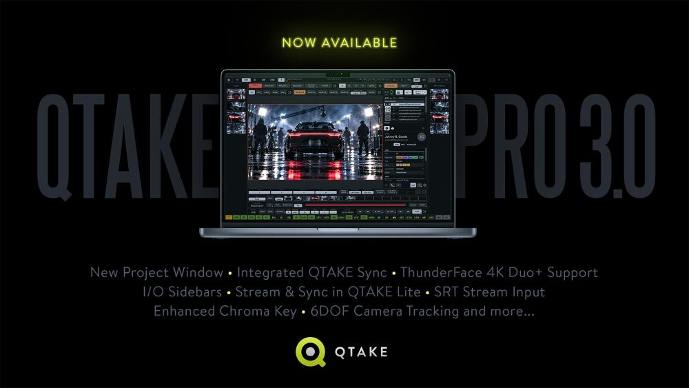 QTAKE v3.0 Banner
